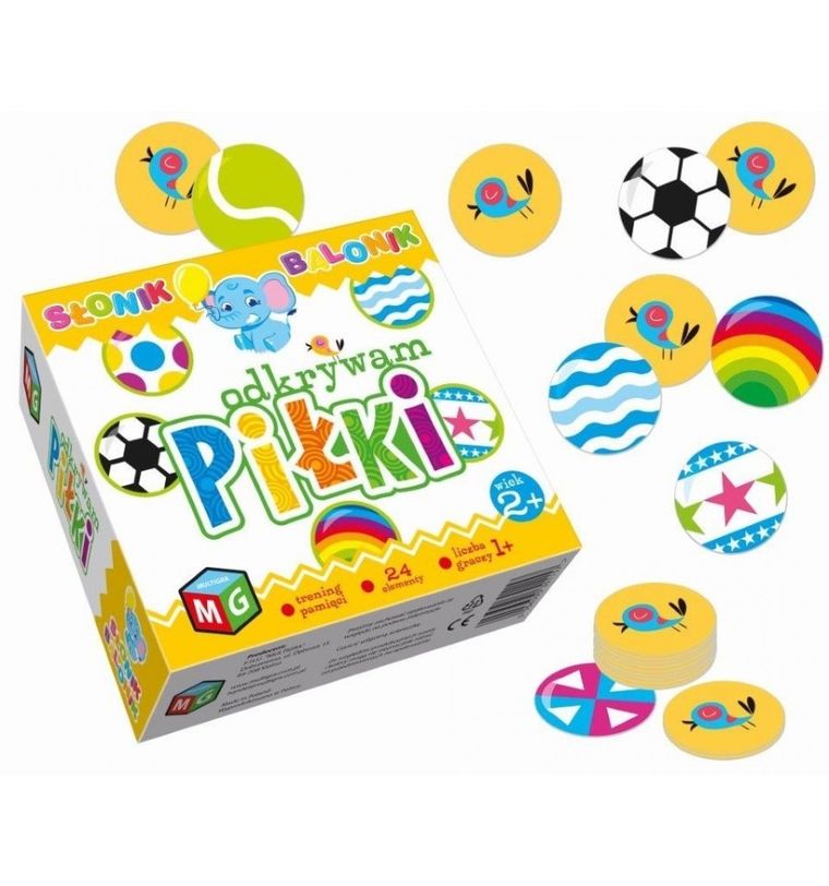 Multigra, Odkrywam Piłki, gra pamięciowa