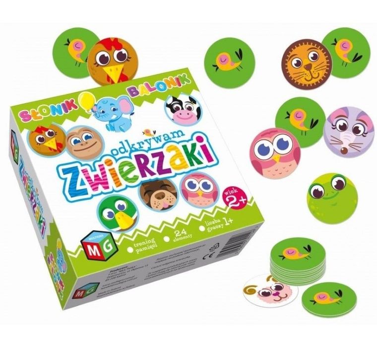 Multigra, Odkrywamy zwierzaki, gra edukacyjna