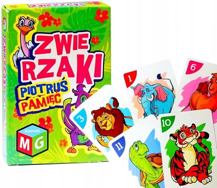 Multigra, Piotruś, Zwierzaki, gra familijna