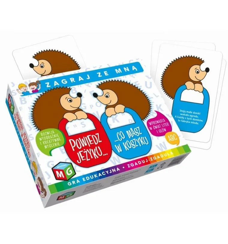 Multigra, Powiedz jeżyku, co masz w koszyku, gra edukacyjna