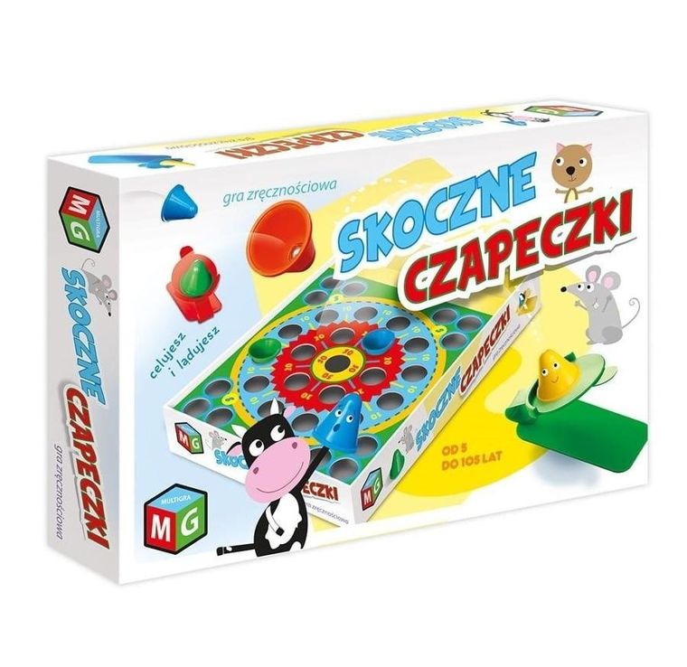 Multigra, Skoczne Czapeczki, gra zręcznościowa