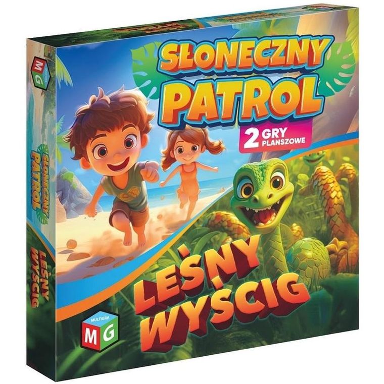 Multigra, Słoneczny patrol + Leśny wyścig, gra familijna