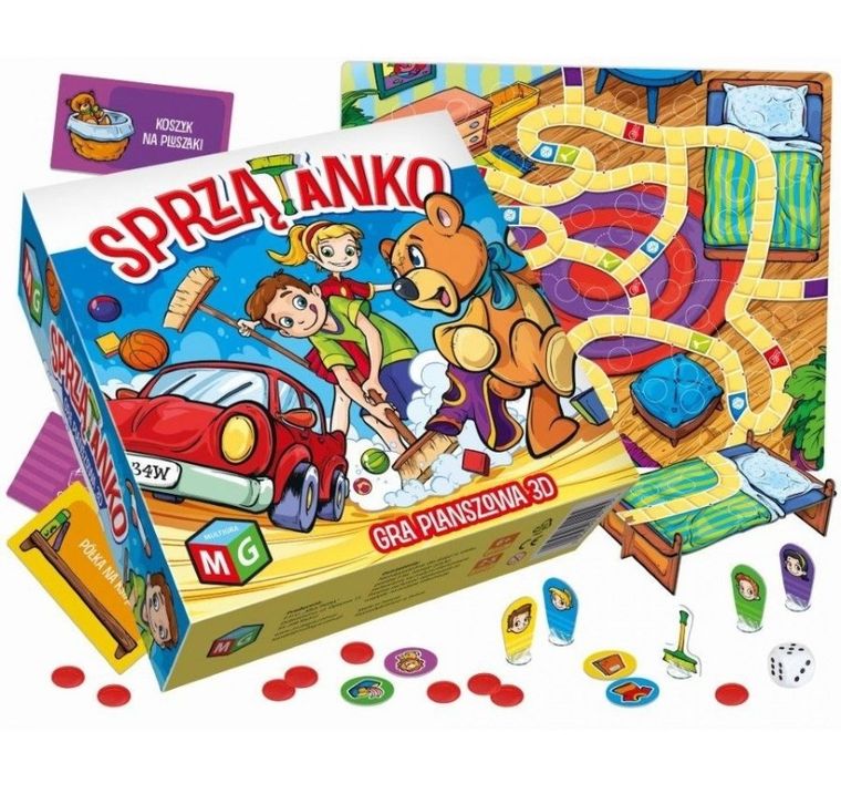 Multigra, Sprzątanko, gra 3D, gra familijna