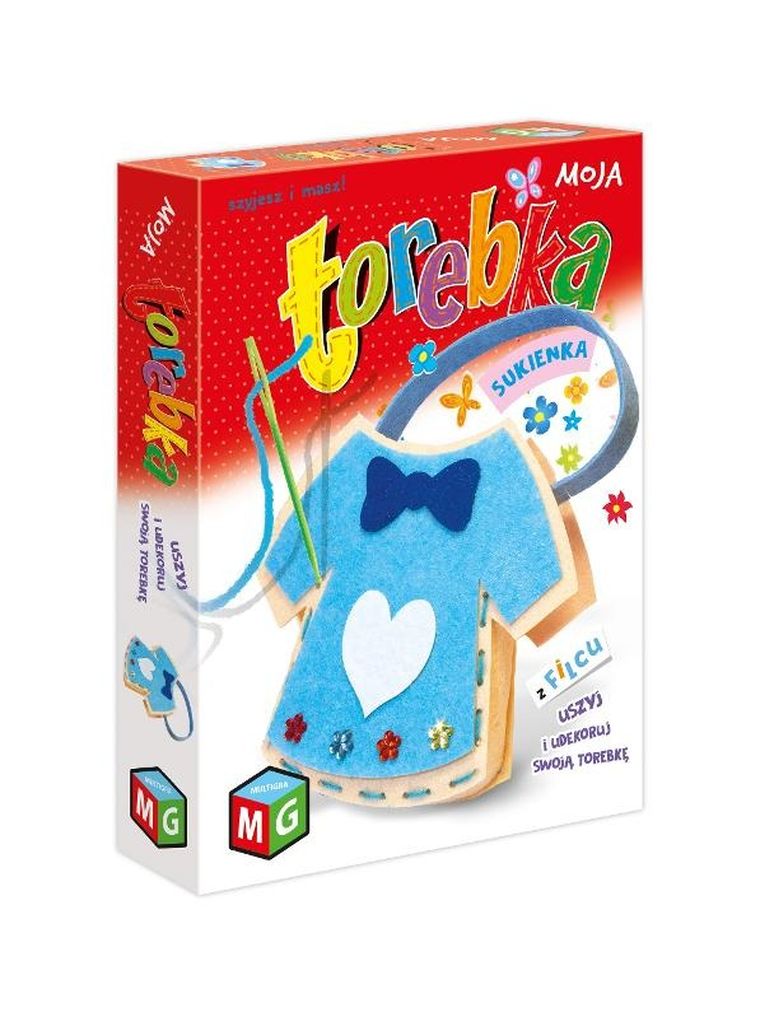 Multigra, Sukienka, Moja torebka z filcu, zrób to sam