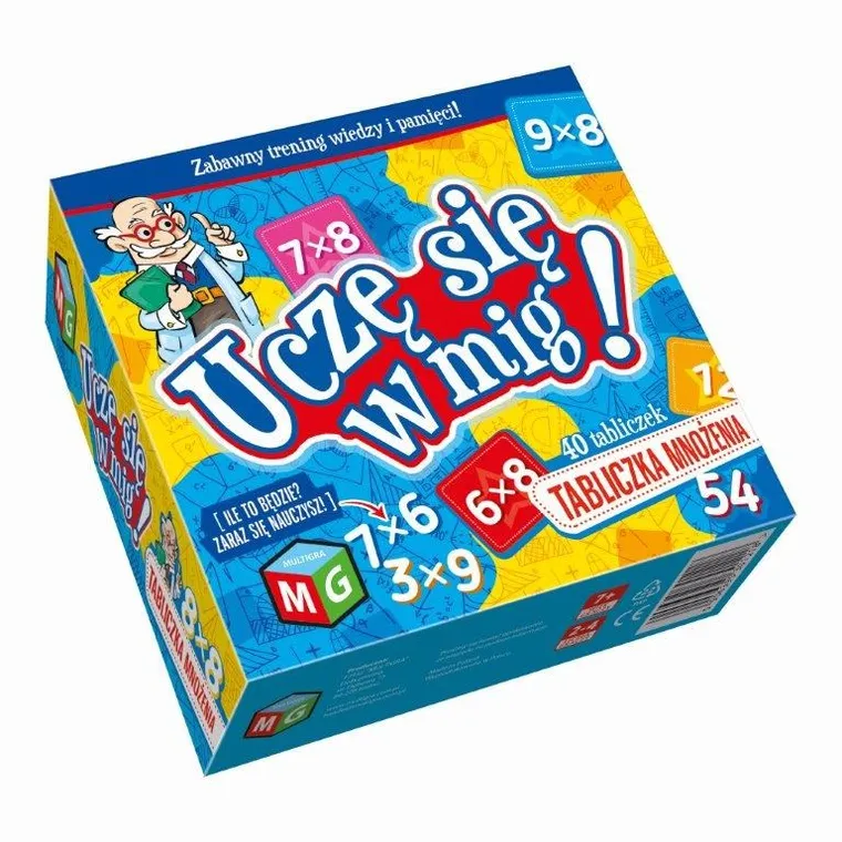 Multigra, tabliczka mnożenia, Uczę się w mig