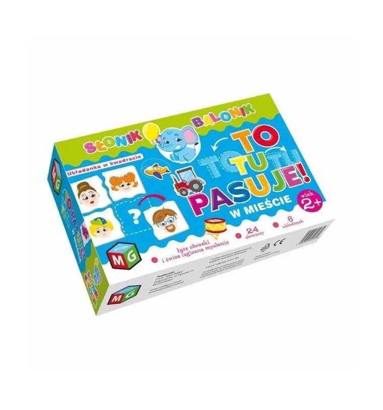 Multigra, To tu pasuje w mieście, Słonik Balonik, układanka