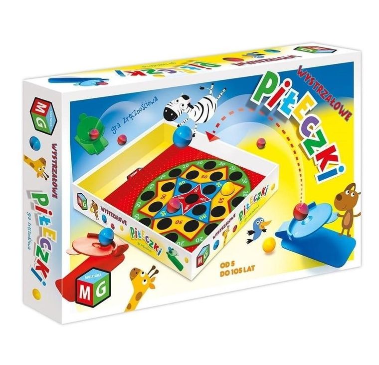 Multigra, Wystrzałowe piłeczki, gra zręcznościowa