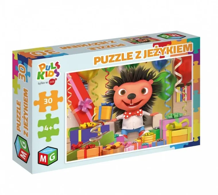Multigra, Z jeżykiem, puzzle, 30 elementów