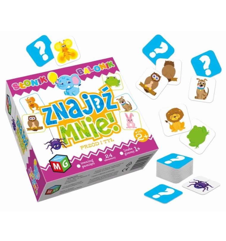 Multigra, Znajdź mnie przód i tył, gra edukacyjna