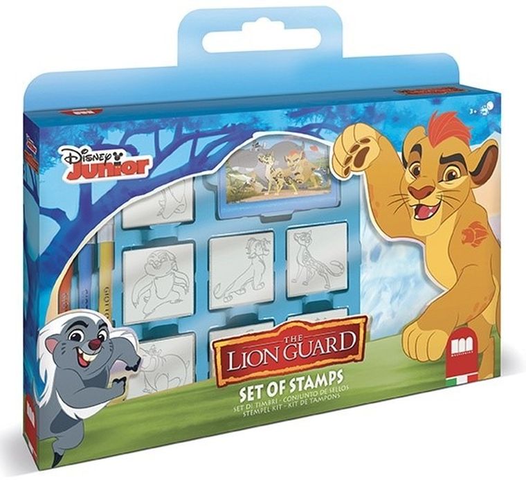 Multiprint, Król Lew, pieczątki w walizce