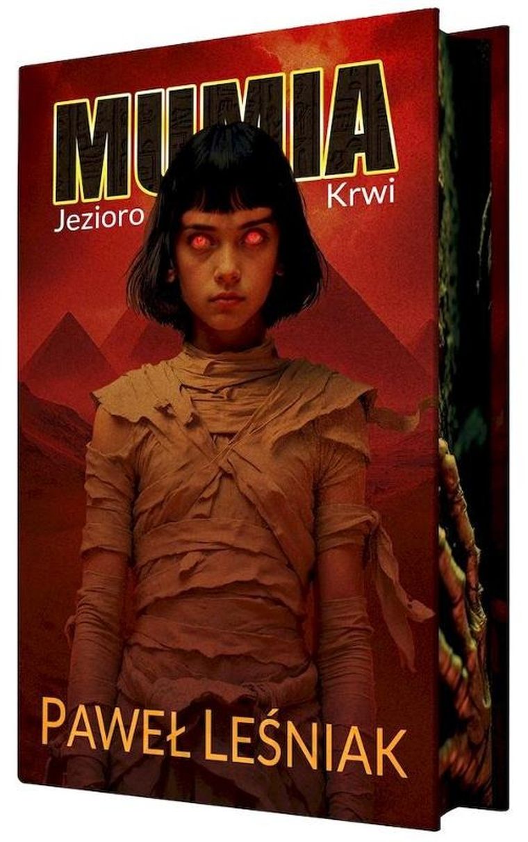 Mumia jezioro krwi (ilustrowane brzegi)