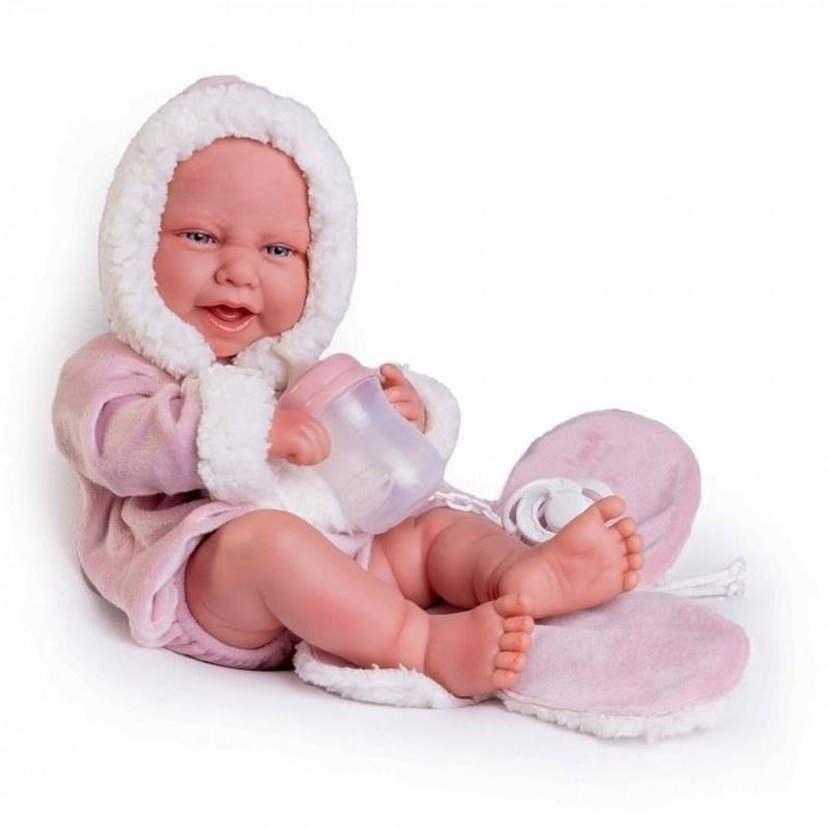 Munecas Antonio Juan, Carla, lalka hiszpańska z kocykiem, 42 cm