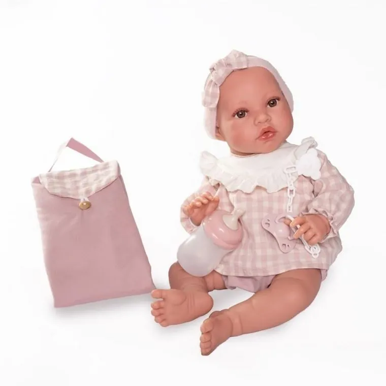 Munecas Antonio Juan, Erika, lalka hiszpańska z kocykiem, 42 cm