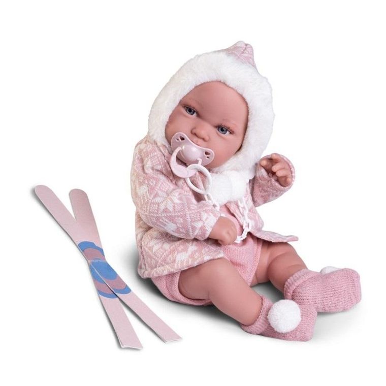 Munecas Antonio Juan, Pipa narciarka, lalka hiszpańska,42 cm