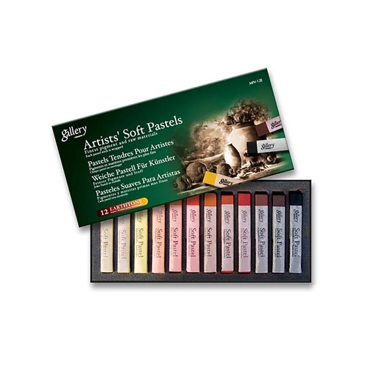 Mungyo, Artists, pastele olejne, suche, sepia, 12 szt.