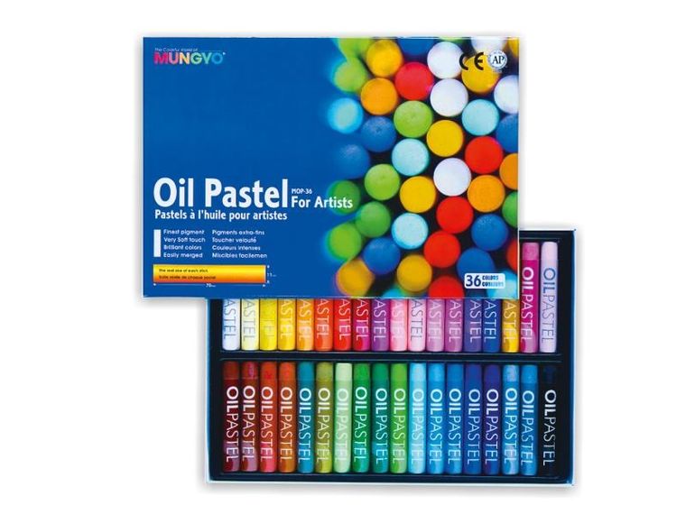 Mungyo, pastele olejne, 36 kolorów