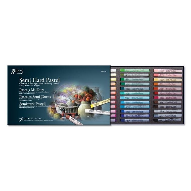 Mungyo, pastele suche, półtwarde, 36 kolorów