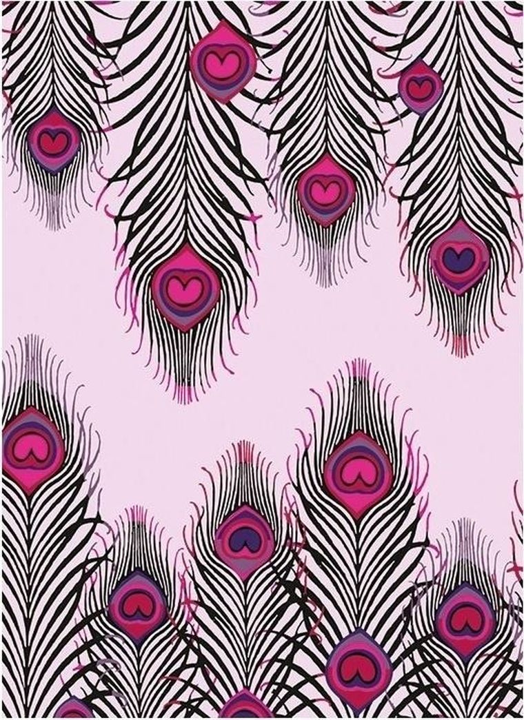 Museums & Galleries, karnet B6 z kopertą, Peacock Heart