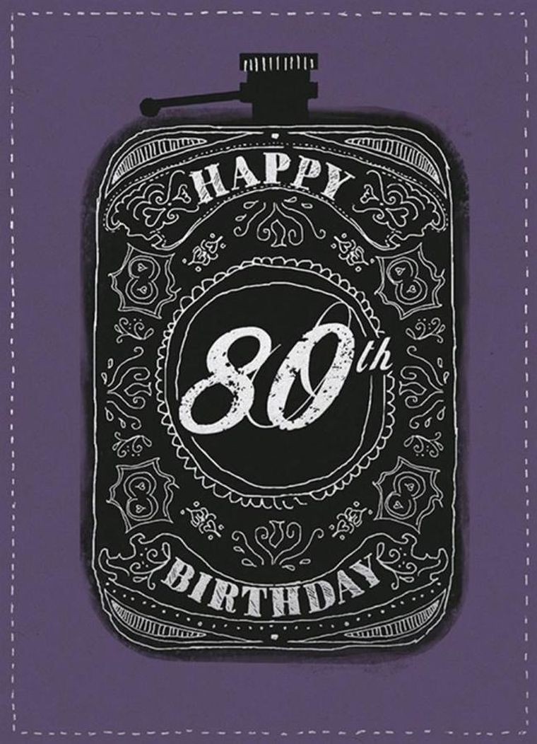 Museums & Galleries, karnet B6 z kopertą, Urodziny 80