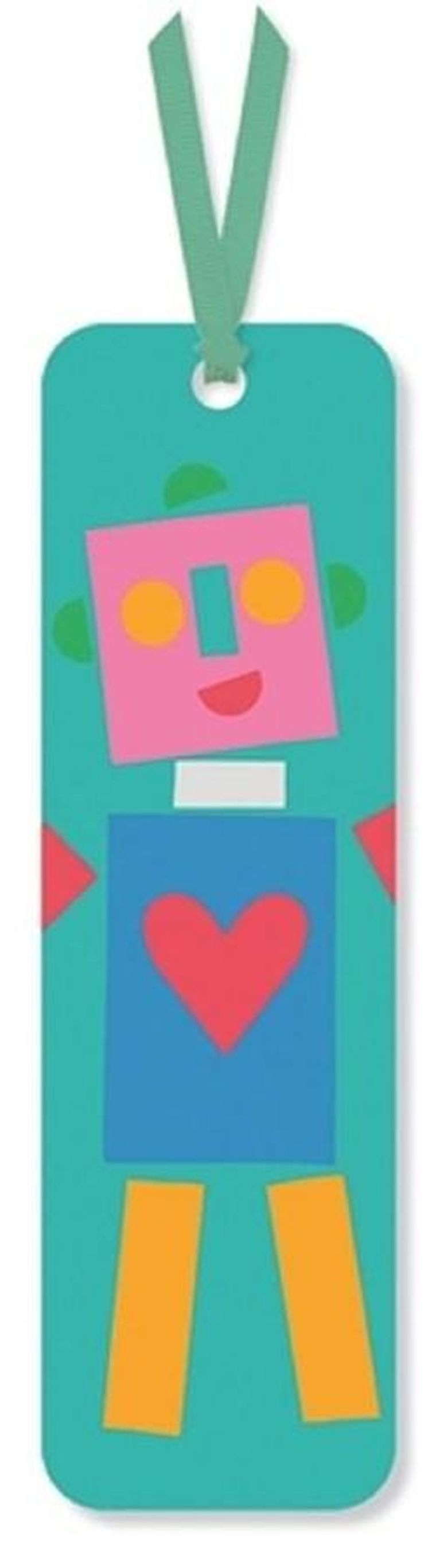 Museums & Galleries, zakładka do książki, Happy Robot