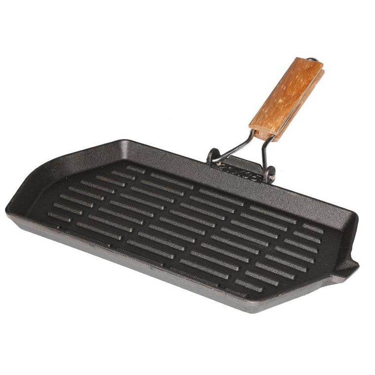 Mustang, żeliwna patelnia, 21-35 cm