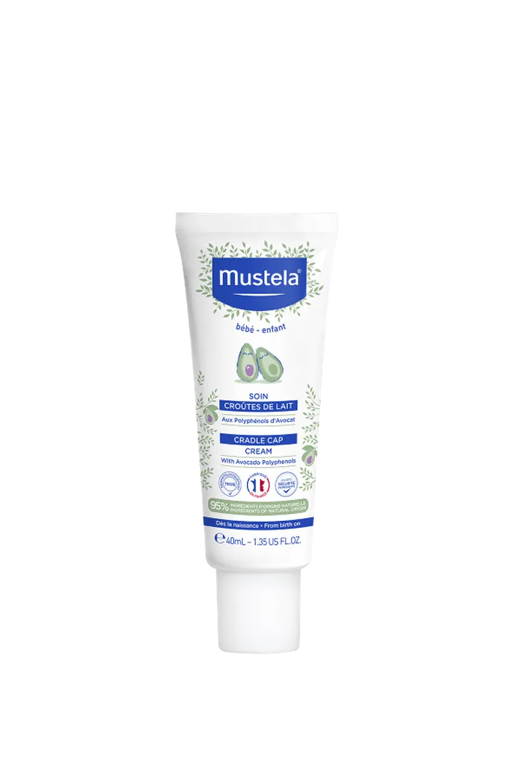 Mustela, Cradle Cap Cream, krem na ciemieniuchę, 40 ml