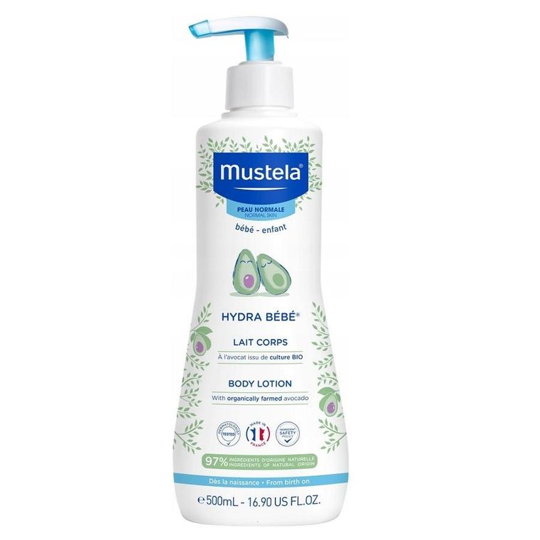 Mustela, Hydra Bebe Body Lotion, balsam do ciała, 500 ml