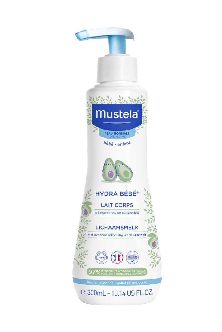Mustela, Hydra Bebe Body Lotion, mleczko do ciała dla dzieci i niemowląt, 300 ml