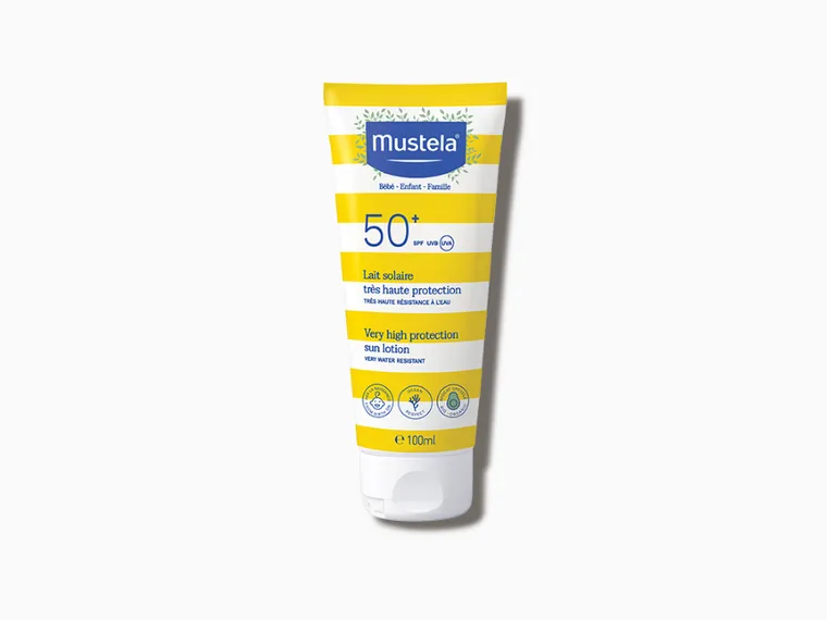 Mustela, mleczko przeciwsłoneczne, SPF 50+, 100 ml