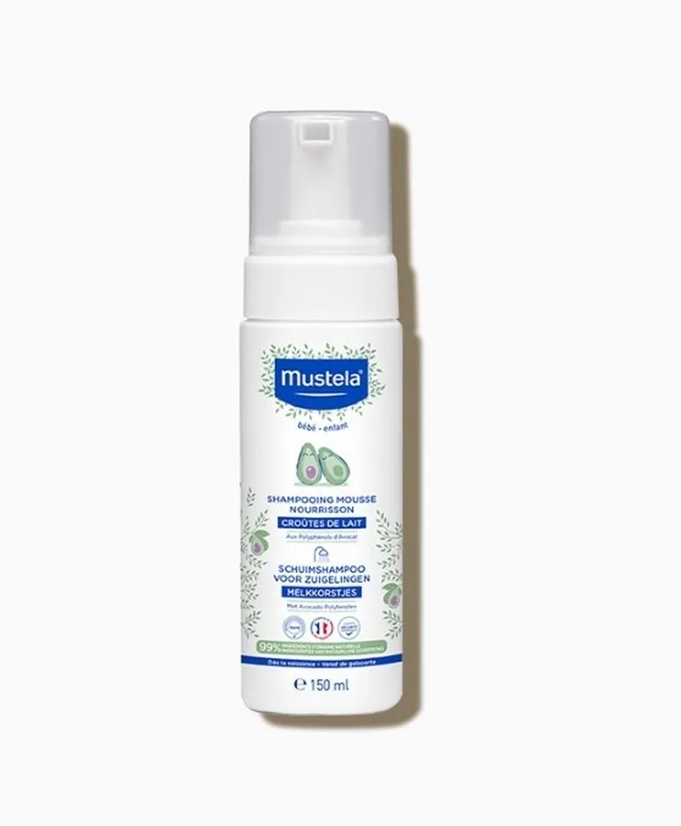 Mustela, szampon w piance dla niemowląt, 150 ml