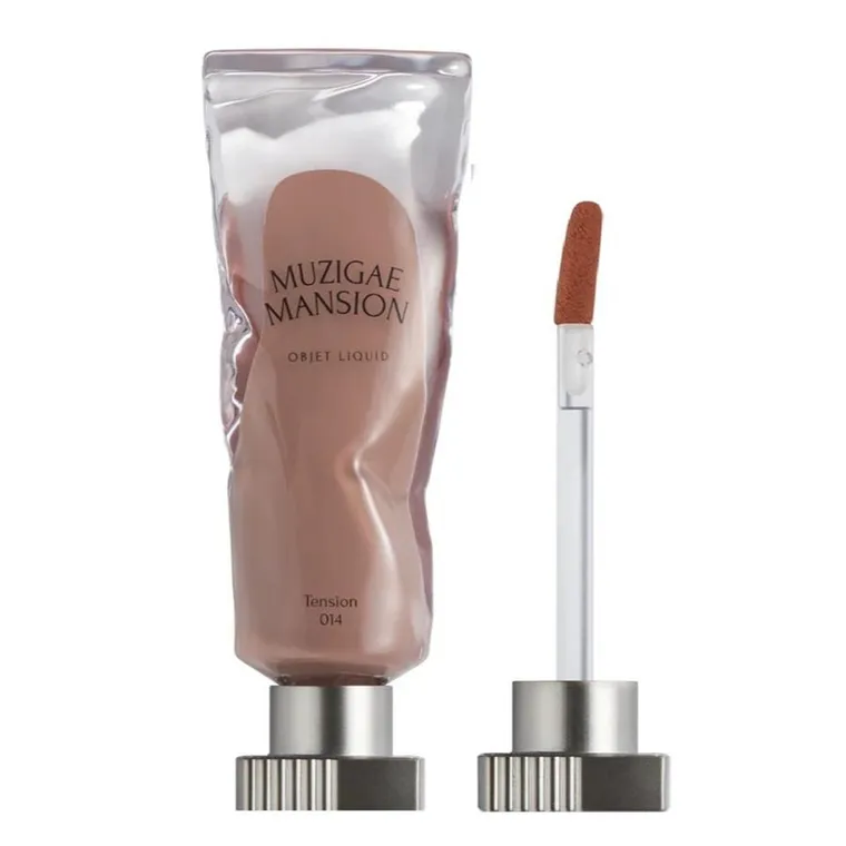 Muzigae Mansion, Objet Liquid, długotrwała matowa pomadka do ust, 014 Tension, 6 ml