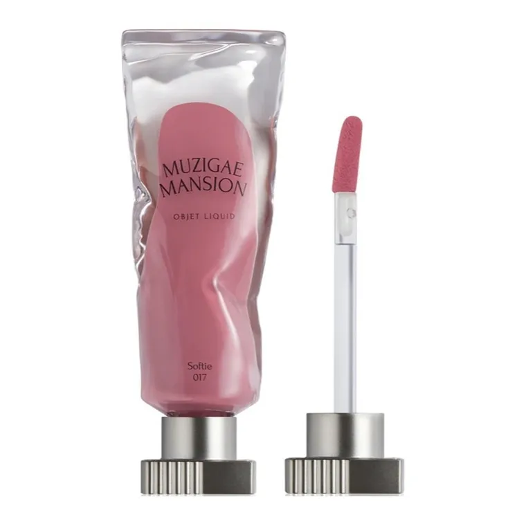 Muzigae Mansion, Objet Liquid, długotrwała matowa pomadka do ust, 017 Softie, 6 ml