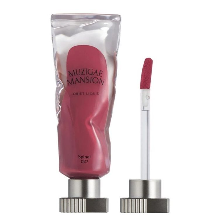 Muzigae Mansion, Objet Liquid, długotrwała matowa pomadka do ust, 027 Spinel, 6 ml