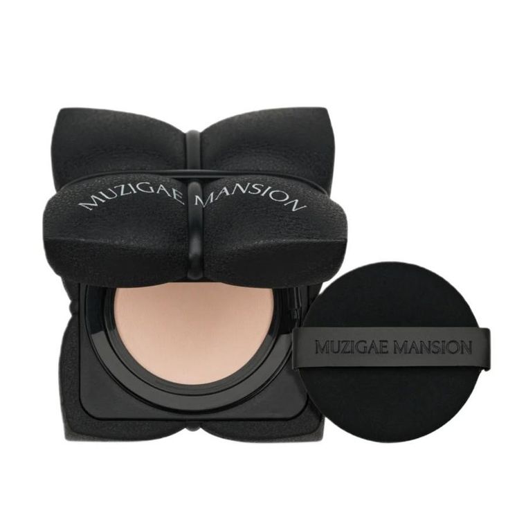 Muzigae Mansion, Sleek Matt Cushion Pressed Foundation, podkład prasowany SPF50+, N21, 15g