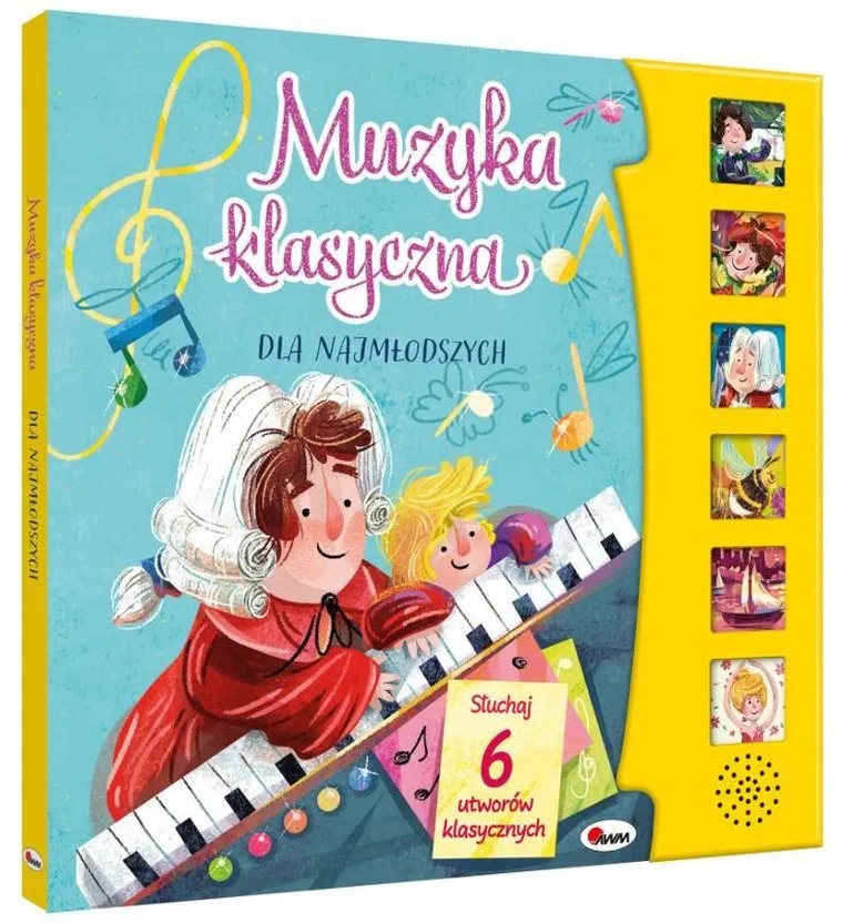 Muzyka klasyczna dla najmłodszych (z panelem dźwiękowym)