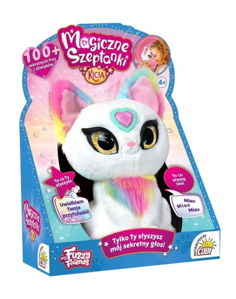 My Fuzzy Friends, Magiczne Szeptanki, Kicia Luna, maskotka interaktywna