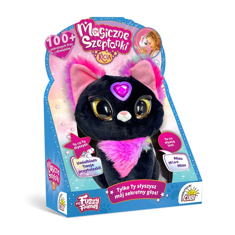 My Fuzzy Friends, Magiczne Szeptanki, Kicia Sable, maskotka interaktywna