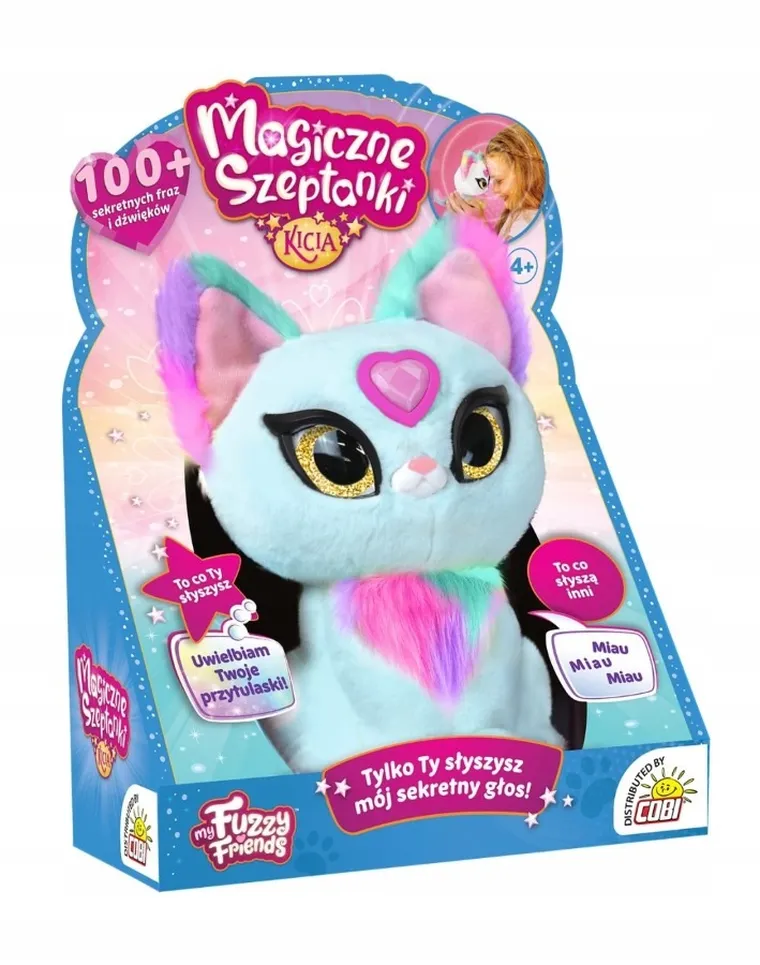 My Fuzzy Friends, Magiczne Szeptanki, Kicia Skye, maskotka interaktywna