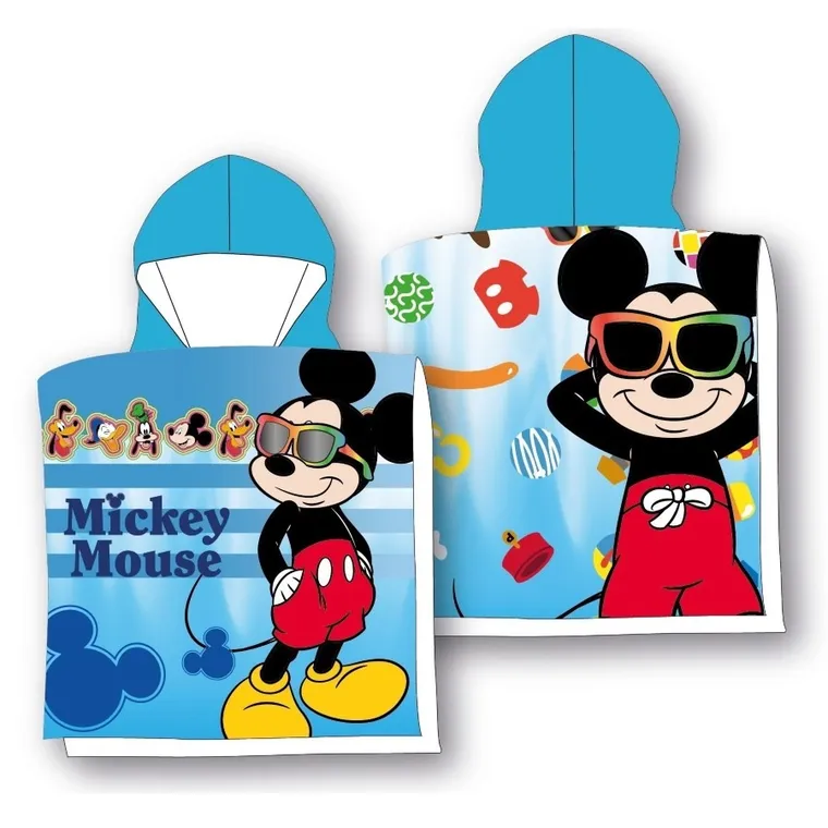 Myszka Mickey, poncho, okrycie kąpielowe, 50-100 cm