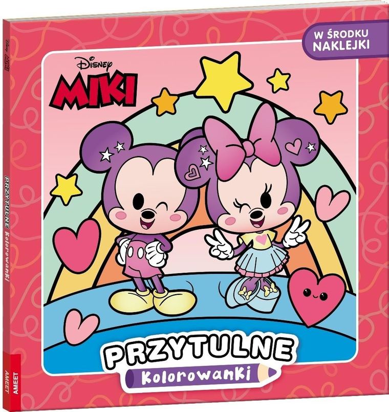 Myszka Miki. Przytulne kolorowanki
