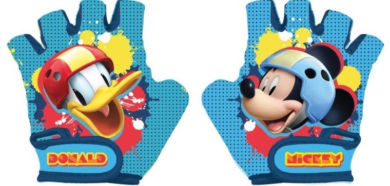 Myszka Miki, rękawiczki rowerowe, rozmiar 5