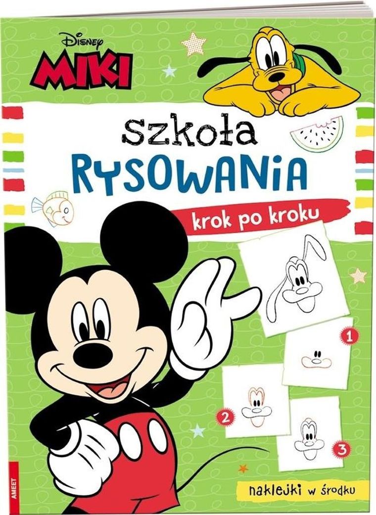 Myszka Miki. Szkoła rysowania krok po kroku