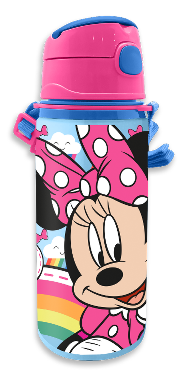 Myszka Minnie, bidon aluminiowy, 600 ml