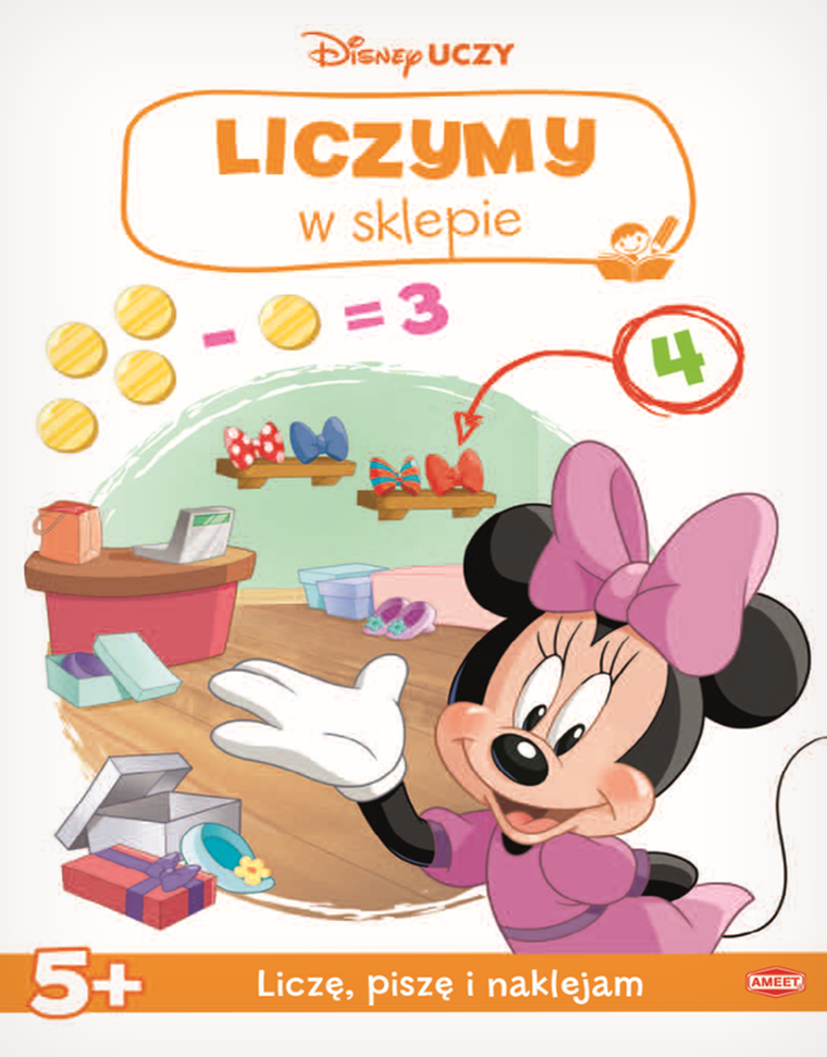Myszka Minnie. Liczymy w sklepie