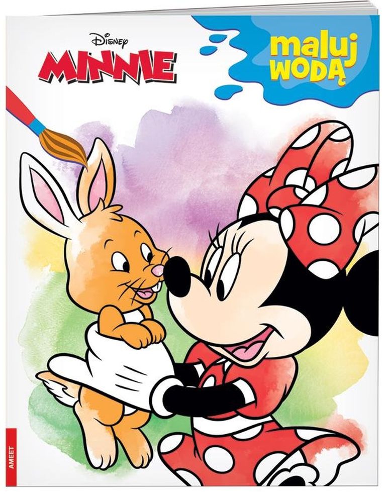 Myszka Minnie. Maluj wodą