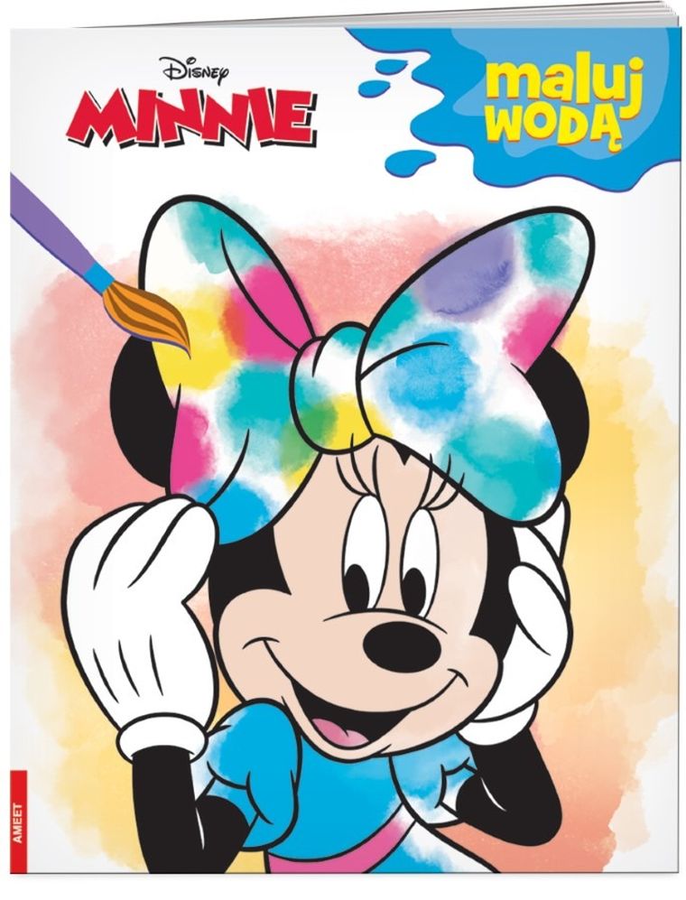 Myszka Minnie. Maluj wodą