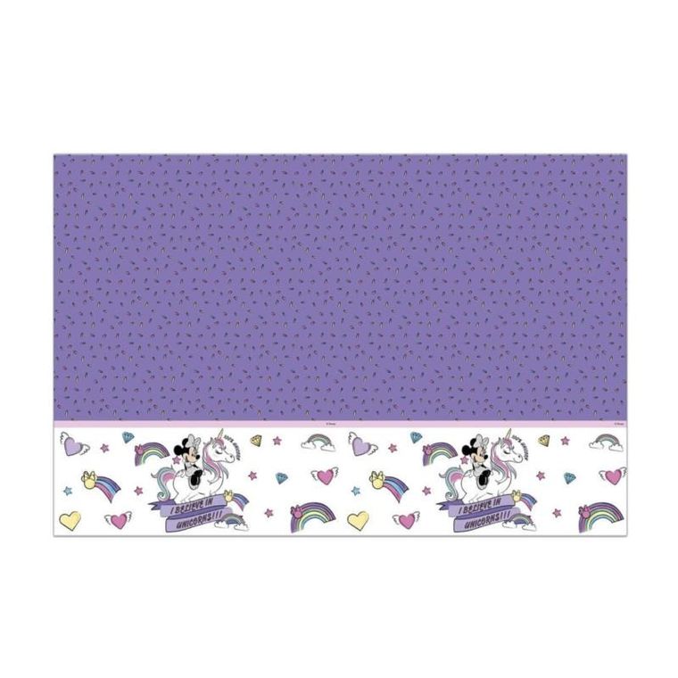 Myszka Minnie, obrus urodzinowy, 120-180 cm, 1 szt.