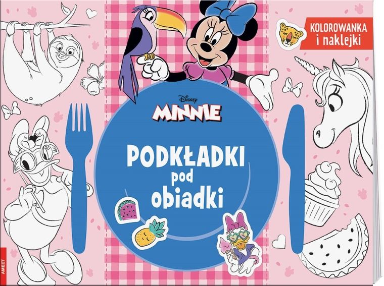 Myszka Minnie. Podkładki pod obiadki