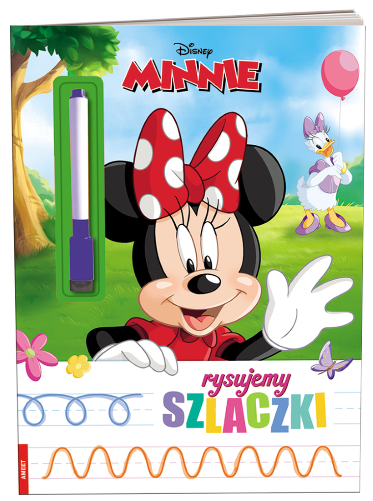Myszka Minnie. Rysujemy Szlaczki