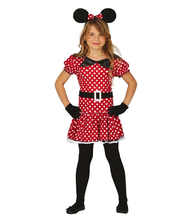 Myszka w kropki, strój dla dzieci, 122/128